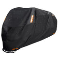 Thick 300D Motorcycle Covers Black Design Waterproof Motors Dust Rain Snow UV Protector Cover Indoor Outdoor M L XL XXL 3XL 4XL
